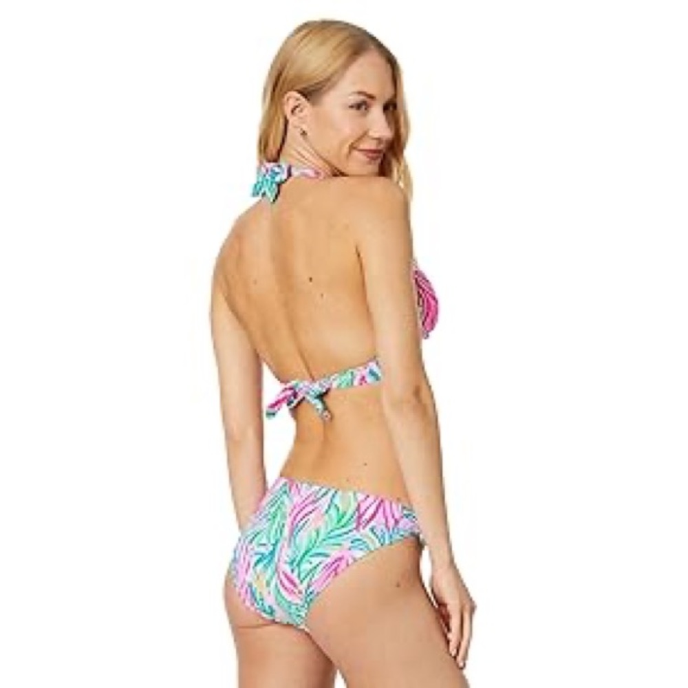 New Lilly Pulitzer Elise Top Multi Sea Turtle Soiree 2 - Picture 4 of 9